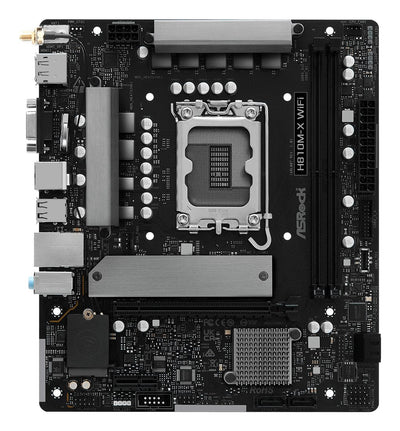 Asrock Motherboard H810M-X Wi-Fi 1851 MATX HDMI DP DDR5 — image 1
