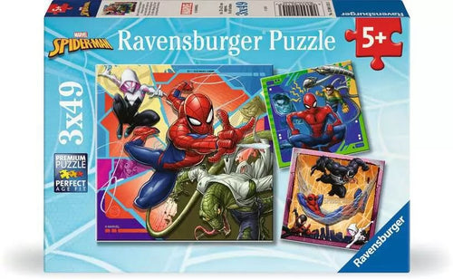 Puzzle 3X49 Elementów Spiderman — image 1