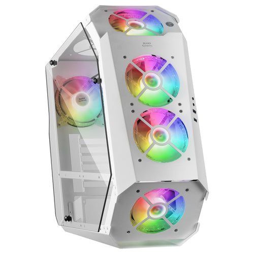 PC Case Marsgaming E-atx MC51 White — image 1