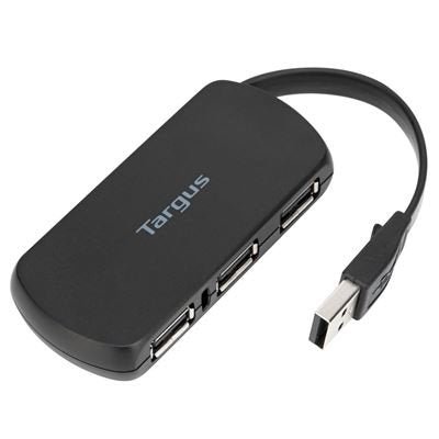 Targus Hub 4 Port USB 2.0 Black ACH114EU — image 1