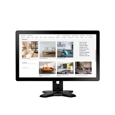 Neovo Ag TX-2401 23.8 1920 X 1080 Pixels Full HD LED Screen Touchscreen Desk Black — image 1