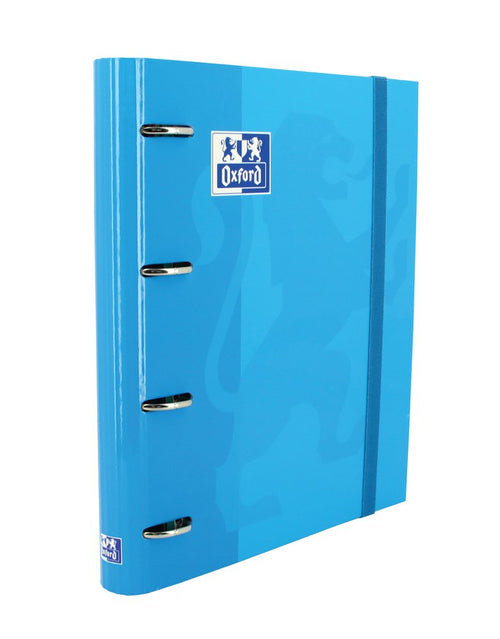 Oxford Folder 4 Anillas Classic Europeanbinder C/ Spare Part 100H 5X5 A4 + Turquesa — image 1