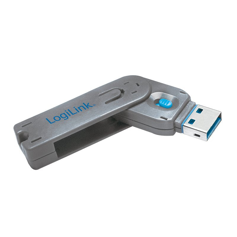 Logilink AU0044 USB Port Blocker Padlock Ports USB