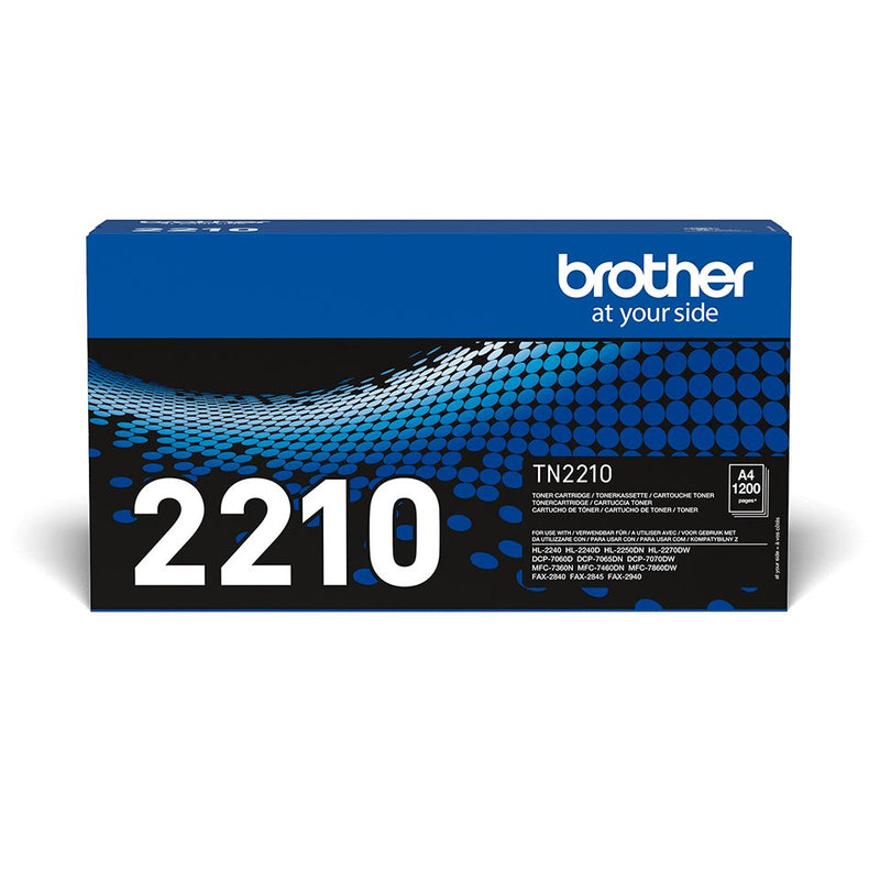 Brother Genuine Toner TN-2210 Black