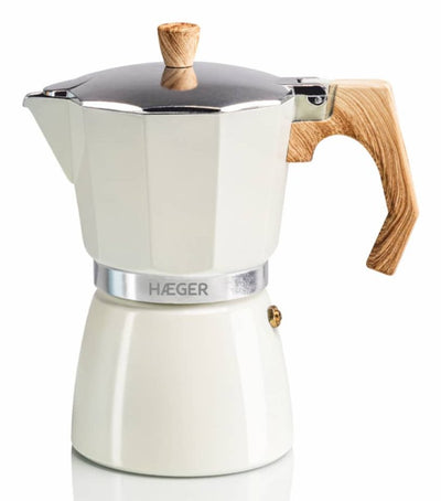 Haeger Hag Coffee Machine Italiana Moka 6 Beige — image 1