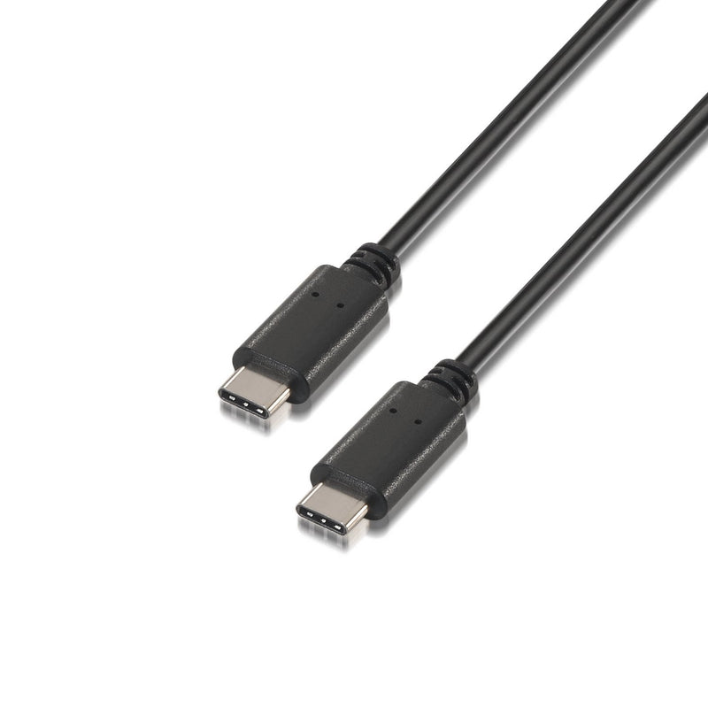 Aisens USB Cable 2.0 3A - Type USB-C/M-usb-c/M - 2M - Black