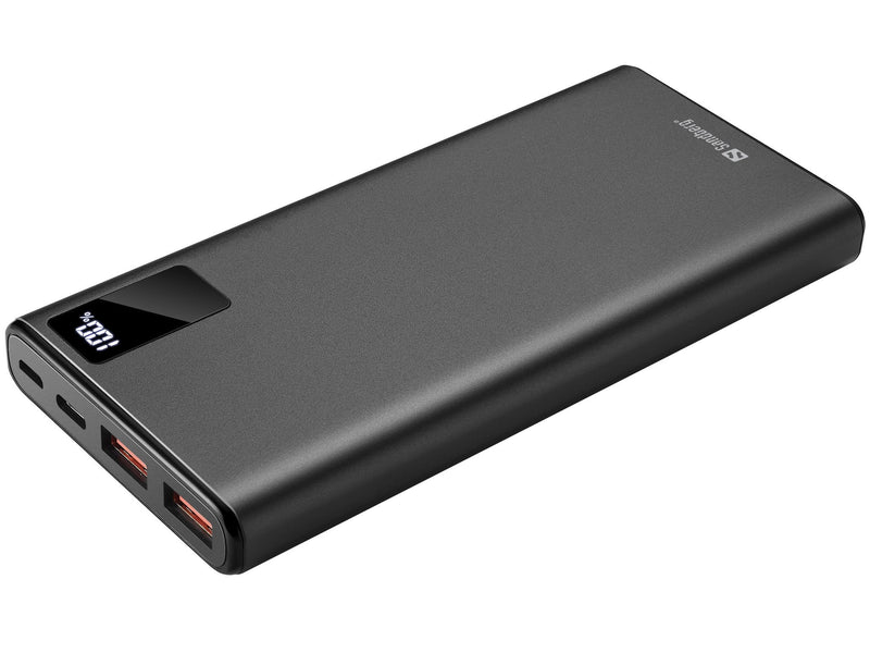 Sandberg Powerbank 420-58 Aluminium - Rechteck - 10000MAH - USB Black