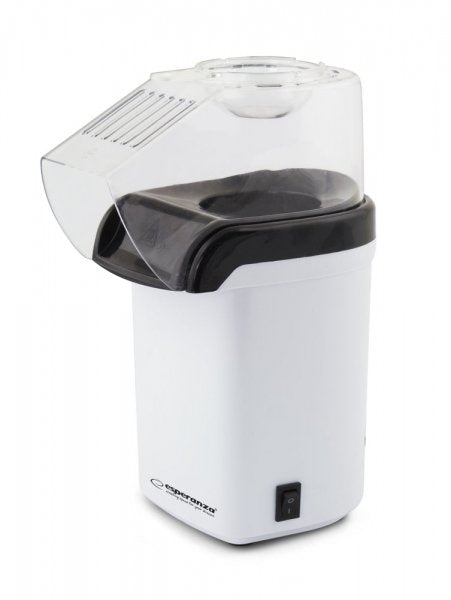 Esperanza Máquina Hacer Palomitas Maíz EKP005W 0.27 L Black White 1200W