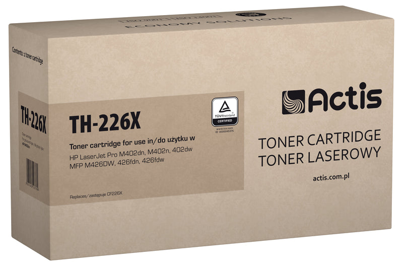 Actis Toner TH-226X (reemplazo HP 226X CF226X - Standard - 9.000 Páginas - Black
