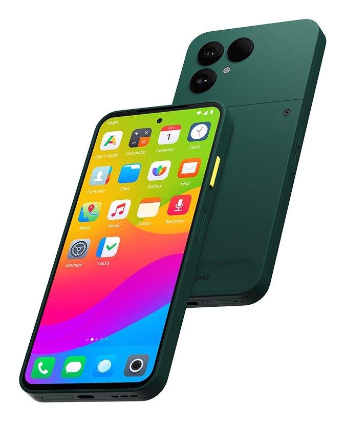 Fairphone Smartphone The (gen 6) 16CM (6.31) SIM Double Android 15 5G USB Type-c 8GB 256GB 4415MAH Green