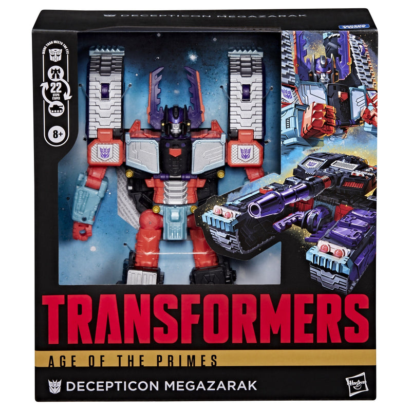 Hasbro Figura Transformers Age De The Primes Decepticon Megazarak