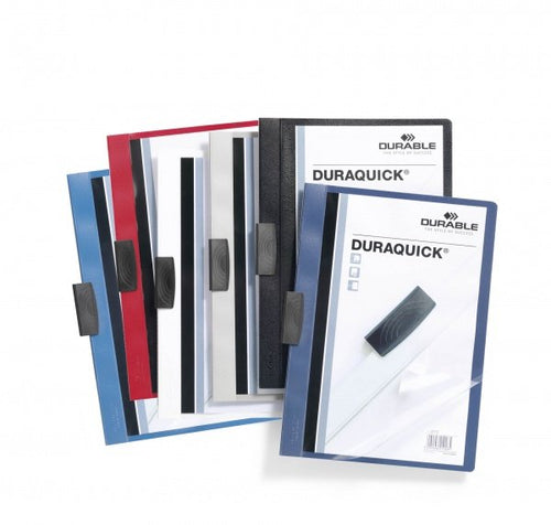 Folder Duradera With Clip Duraquick 1-20 Hojas White — image 1