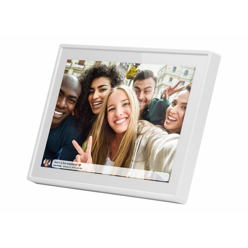 Braun Digiframe 1019 Wi-Fi 25,7CM (10,1) White
