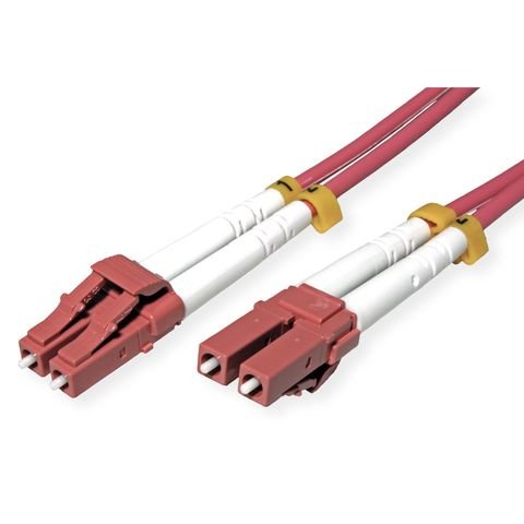 Roline Lwl-cable 50 125M OM4, Lc Lc, Stahlarmiert, Lsoh, Violett, 20M