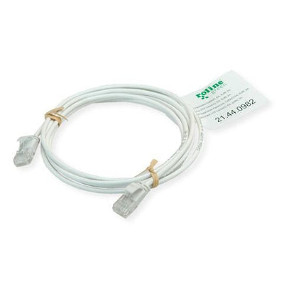 Roline Green UTP Network Cable CAT.6A (class Ea), Lsoh, Slim, Grey 2M — image 1