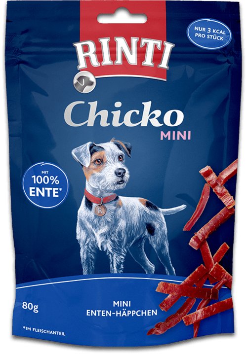 Rinti Chicko Mini Duck - Premio Perros - 80G
