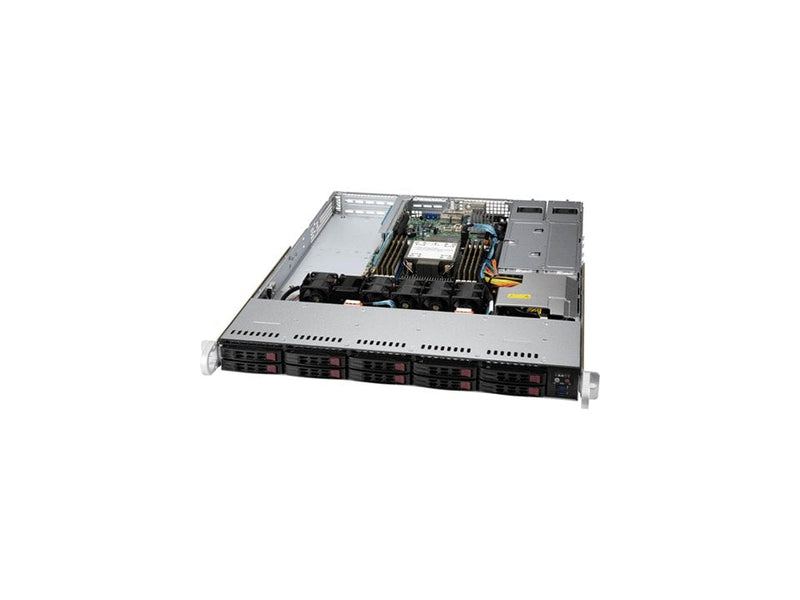 Supermicro SYS-110P-WTR Server Bastidor (1U) Intel® Xeon® Secuencia 3000 DDR4-SDRAM 750W