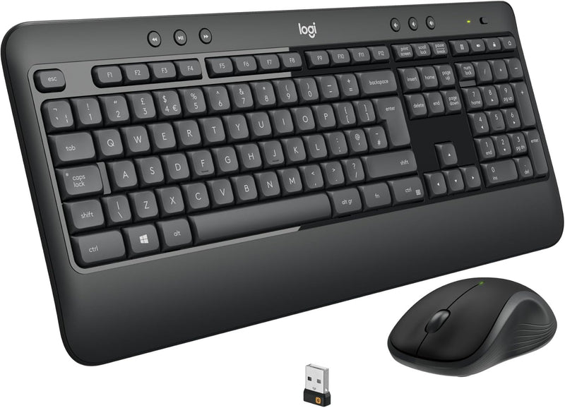 Logitech Keyboard Spanish + Mouse MK540 Advanced 920-008680 ·