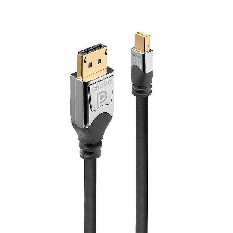 Lindy Cable Mini-DisplayPort a DisplayPort Cromo 0.5M