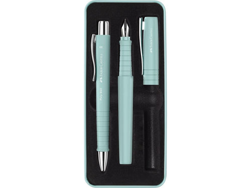 Faber-castell Poly Pack Pen Poly Ball And Pluma Estilografica Poly Pen With Plumin B - Clip Metal - Colour — image 1