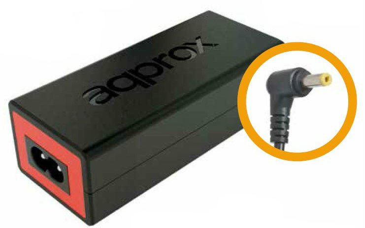 Approx Charger Laptops Toshiba APPA09 65W 19VDC/3.42A Plug 5.5X2.5MM