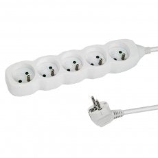 Esperanza ELK207W Power Strip 5GN/1,5M White
