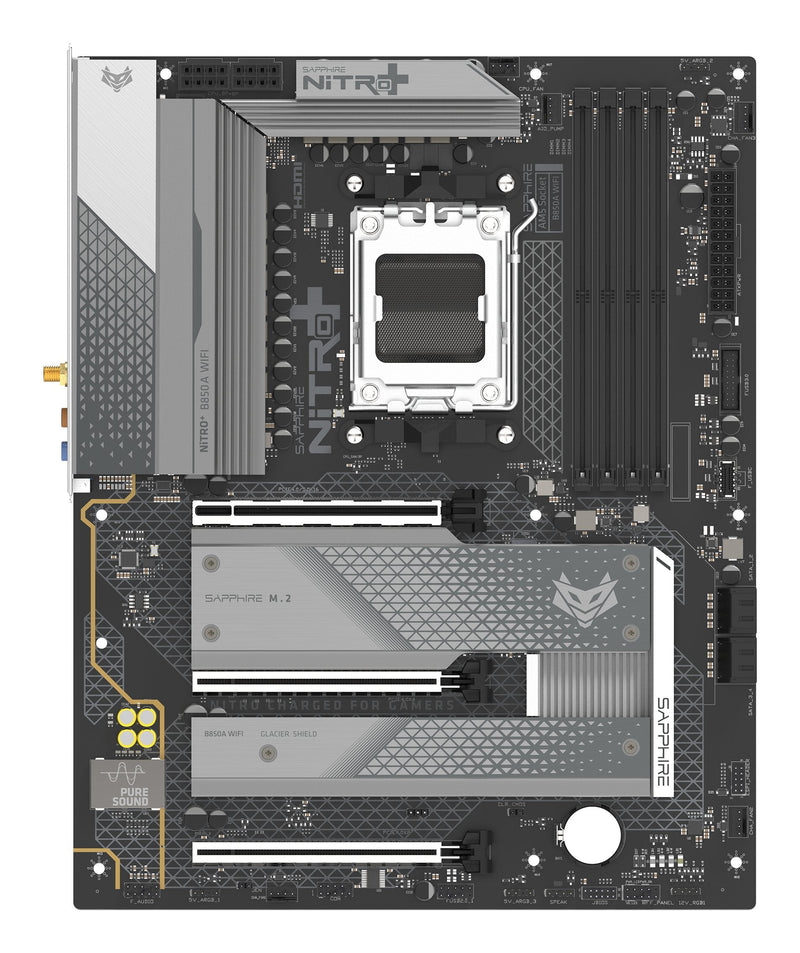 Sapphire Motherboard Nitro + B850A WIFI7 52123-03-40G