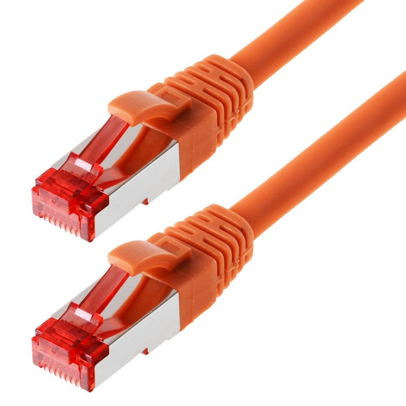 Helos Network Cable S/FTP CAT.6 Orange 30,0M