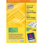 Avery Zweckform Labels 3450 Green 70,0 X 37,0MM