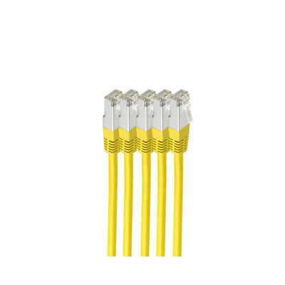 Shiverpeaks Network Cable CAT.6 S/FTP Lszh VE5 Yellow 0,25M — image 1