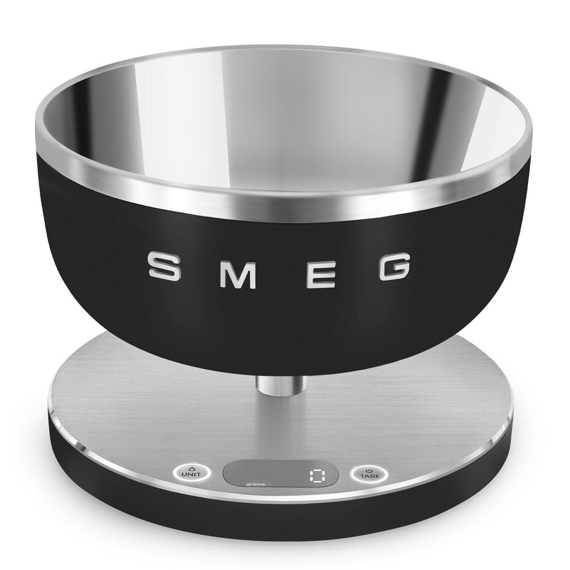 Smeg KSC01BLMWW Scale Kitchen Black Steel Inoxidable Encimera Alrededor Scale Electrónica Kitchen