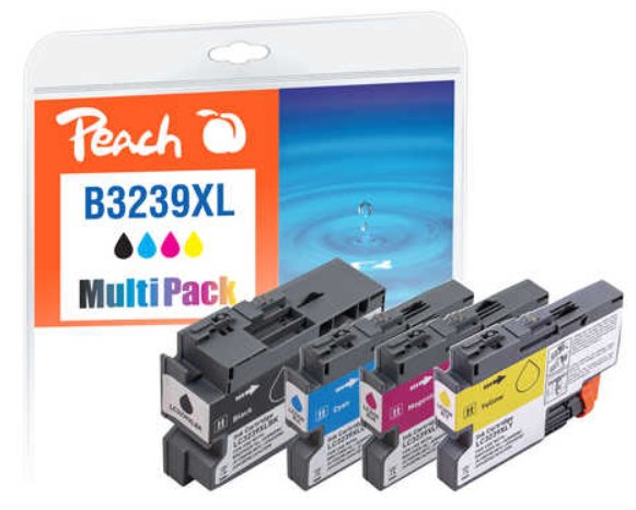 Peach Cartridge Brother LC-3239XL, Pea, Multi-pack, Fw Comp.