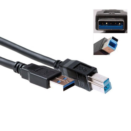USB 3.0A Male - USB B Male 5,00M