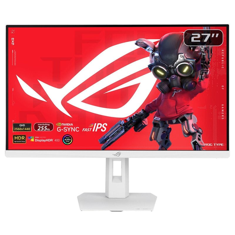 ASUS Monitor Rog Strix XG27ACMES-W 27 2560 X 1440 Pixels Wide Quad HD LCD White