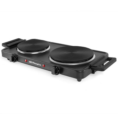 Orbegozo Kitchen Eléctrica PE2855 2 Placas 155 And 185MM 1000W 1500W — image 1