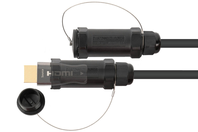 Python Aoc Hybrid Hdmi® 2.0B Cable Armado With Steel 20M