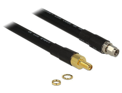 Delock Cable Hf Rp-sma - Rp-sma Male / Female 1.00M — image 1