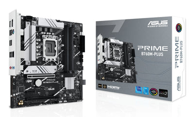 ASUS Motherboard Prime B760M-PLUS Intel 1700 4X DDR5 - Hdmi, M.2, PCIE4.0, 4X SATA III, Usb, RJ-45, Micro-atx — image 1