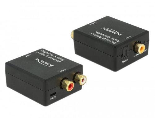 Delock Convertidor Audio Digital Toslink a Rca — image 1