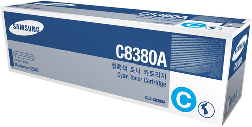 Genuine Toner Samsung Laser - CLX-C8380A/Els - Cyan 15.000 Paginas Clx-/8380ND — image 1