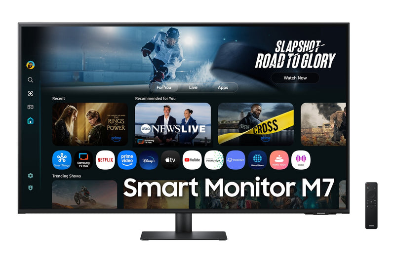 Samsung Smart Monitor M7 S43FM700UU 43' 4K Multimedia Smart TV Black