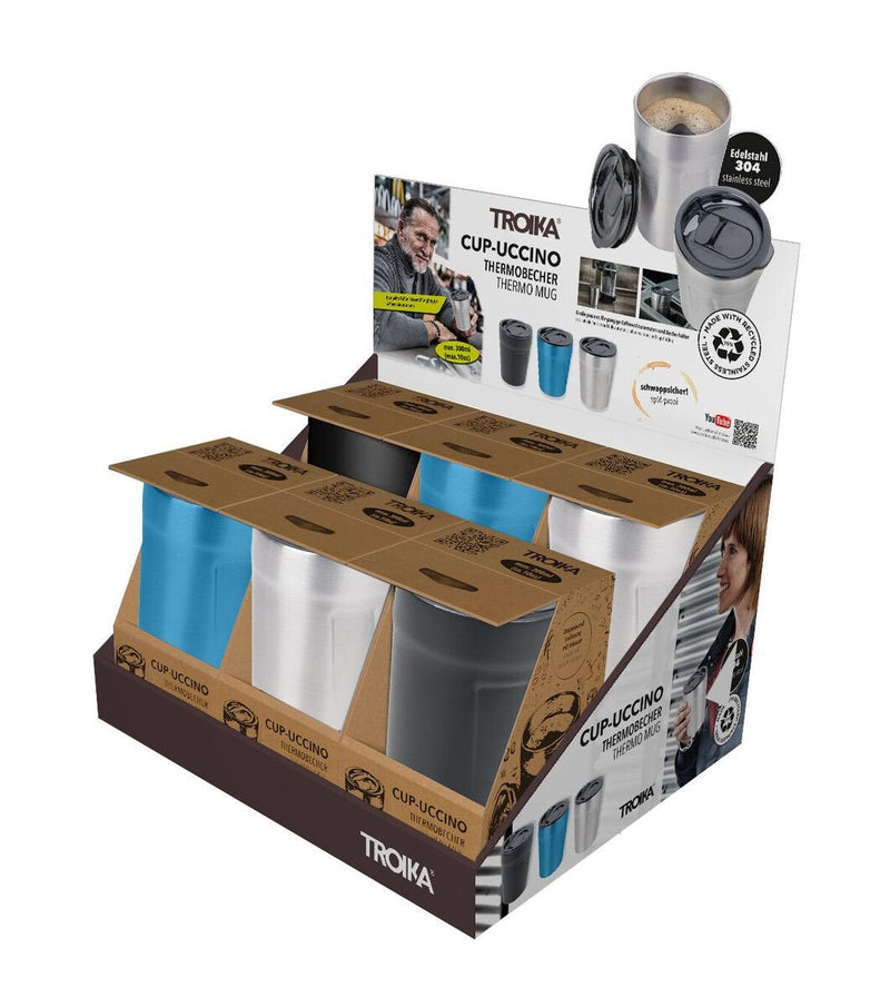 Troika CD149 Mug Travel 300ML Steel Inoxidable