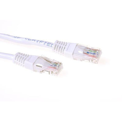 White 7 Meter U UTP CAT.6A Patch Cable With RJ45 Connectors — image 1