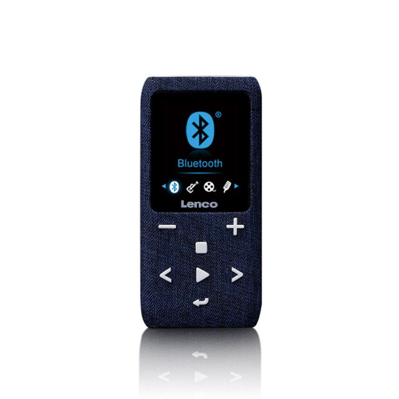 Lenco Reproductor XEMIO-861BU MP3 MP4 microSD 8GB Bluetooth Blue