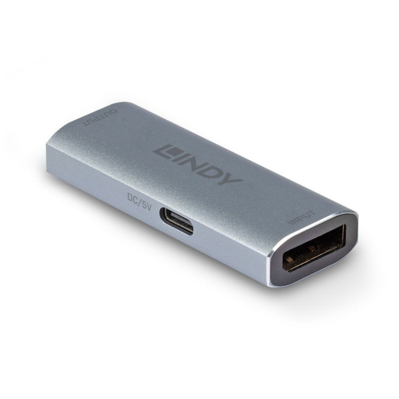 Lindy 38421 Extensor Audio/Video Repetidor Signals Av Silver