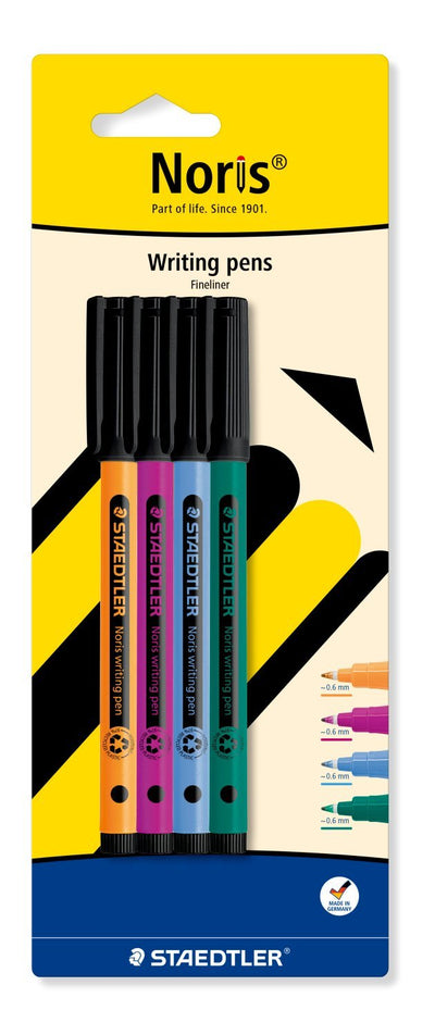 Maedtler Fineliner Noris Writing Pen, 4M Bk — image 1