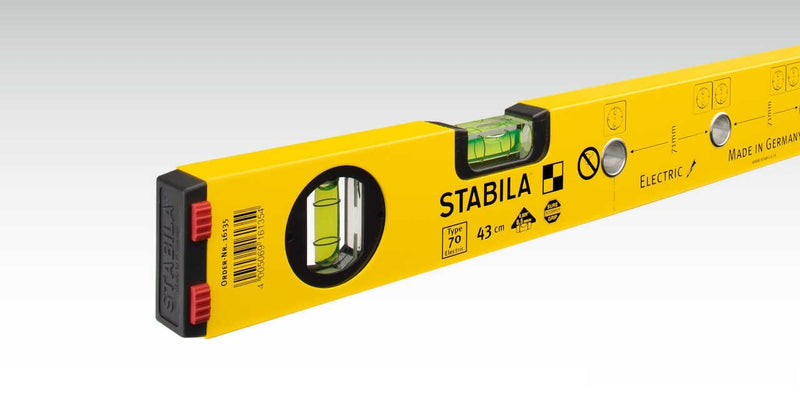 Stabila Type 70 Level 1,2M Black Yellow