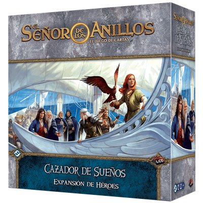 Set Of Desk Señor Rings Set Of Cartas Expansion Cazador Sueños Expansion Heroes Edad Recomendada 14 Years — image 1