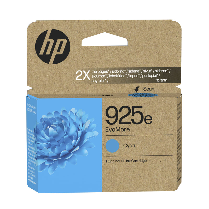 HP 925E Evomore Cyan Genuine Ink Cartridge Cyan 800PÁGINAS