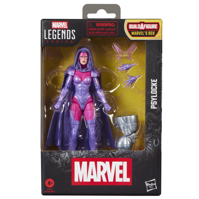 Hasbro Figure Marvel Legends Series Build a Figure Marvel's Box Psylocke
